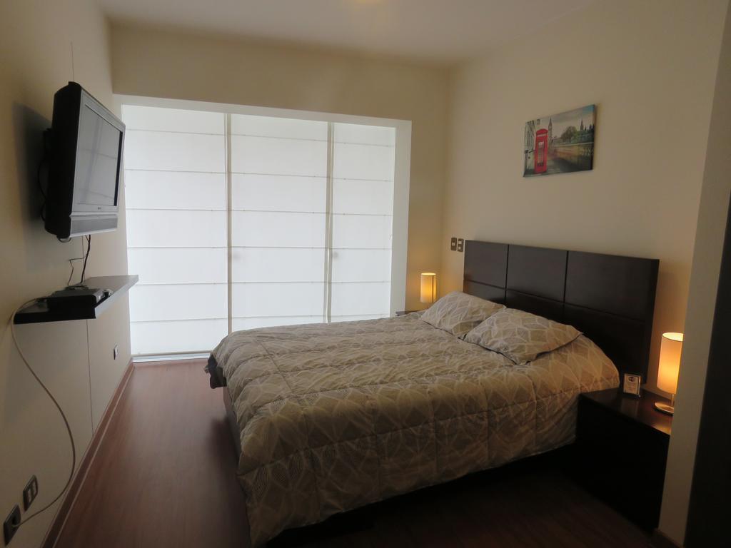 Spacious Apartment in Miraflores Lima Habitación foto